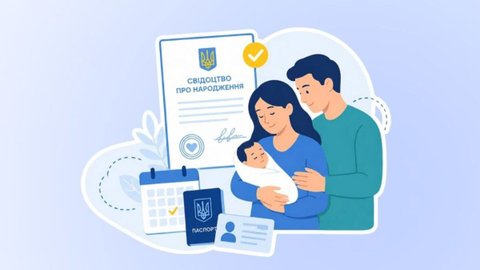 Реєстрація народження дитини - поради батькам від Мінюсту