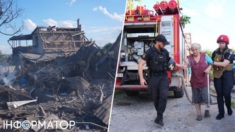 Росія вдарила по Запоріжжю - попередньо троє людей постраждали, над містом здійнявся дим