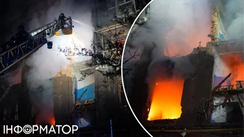 Дрон влучив у багатоповерхівку в Запоріжжі, серед поранених дитина