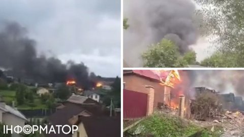 Москва та Підмосков'я під масованою атакою дронів - російська ППО збивала їх просто над головами мешканців