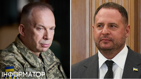 Єрмак відвідав пункт управління Сирського на тлі відставки Федорова та конфлікту з Генштабом