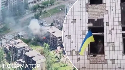 Українські військові зачистили центр Костянтинівки та встановили прапор