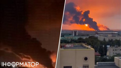 Атакована нафтобаза в російському Михайловську, обʼєкти в Криму і на ТОТ