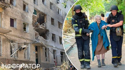 Вражеский дрон попал в жилой дом в Изюме – десятки пострадавших