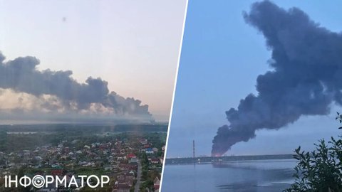 У Липецьку в Росії пролунали вибухи біля ТЕЦ - спалахнула масштабна пожежа