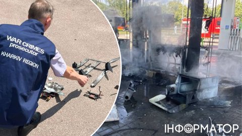 Росіяни вдарили FPV-дроном по АЗС у Харкові - постраждали п’ятеро людей