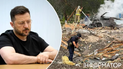 Зеленский подтвердил прилет по выставке вооружения, сообщил о 6 погибших