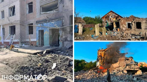 Россия сбросила авиабомбы на Краматорск - ранены три женщины, повреждены дома, школы и автомобили
