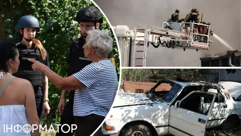 Реактивні Shahed атакували Миколаїв - дрон упав поруч із дитячим майданчиком, є постраждала