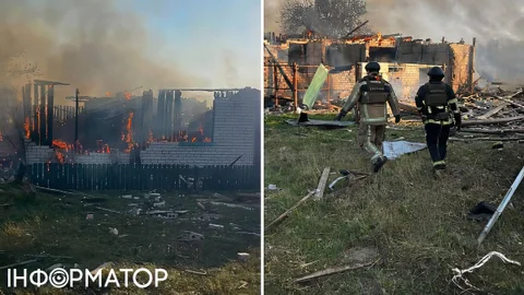 РФ атакувала Чернігівщину Геранями і Герберами - загинула худоба та пошкоджено корівник