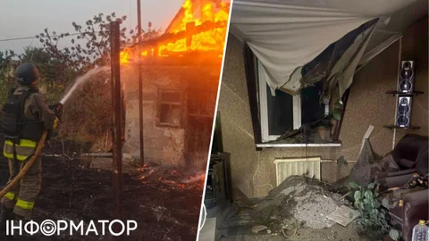 Ворог понад 10 разів атакував Дніпропетровщину БпЛА - горіли оселі на Нікопольщині
