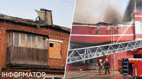 РФ обстріляла Харків - дев'ять постраждалих, знищені приватні будинки й підприємство