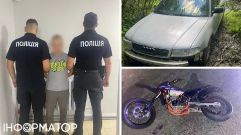 В Закарпатье 16-летний водитель Audi врезался в мотоцикл, которым управлял 10-летний мальчик