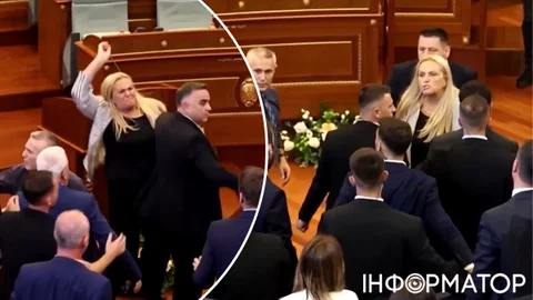 Опозиційна депутатка закидала прем'єр-міністра Косова яйцями у парламенті