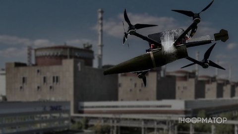 Дрон вибухнув біля зупинки для працівників Запорізької АЕС - є загиблий і 15 постраждалих