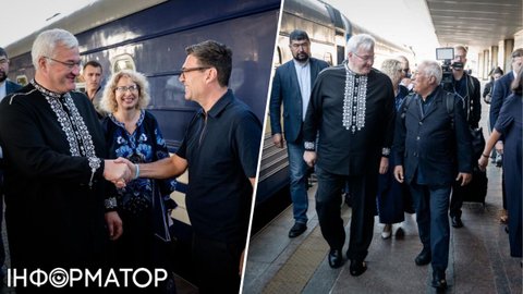 До Києва прибули лідери Британії, Естонії, Люксембургу, Молдови та глава Євроради
