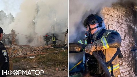 Росіяни повторно вдарили по Чернігову - пошкоджено склад, під завалами можуть бути люди