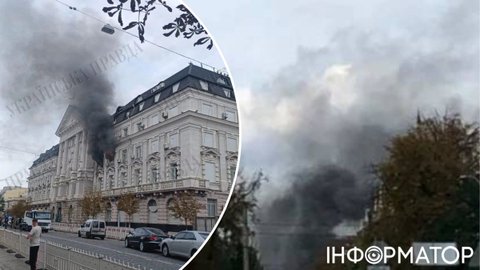 “Шахед” влучив у кабінет Поклада - Зеленський підтвердив, що Росія атакувала центральну будівлю СБУ в Києві