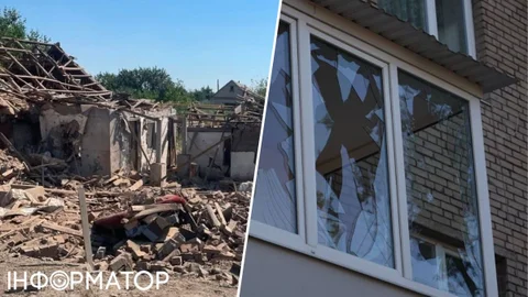 Шість людей поранені через російські атаки на Запоріжжя та район