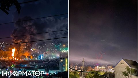Новороссийск под массированной атакой БПЛА – в порту вспыхнул масштабный пожар