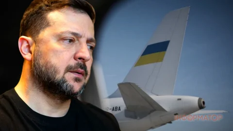 Дрон ледь не влучив у літак президента Зеленського — що відомо