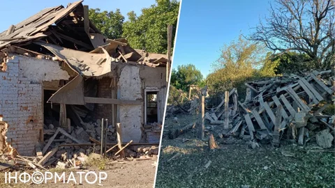 9 КАБів за 15 хвилин - росіяни знищили вісім житлових будинків на Харківщині