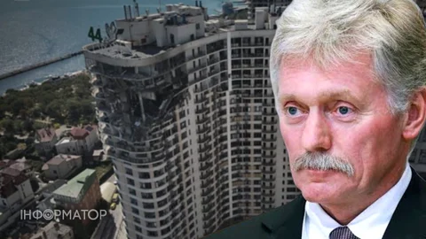 Пєсков визнав, що Росія завдає ударів "по всьому підряд" в Україні