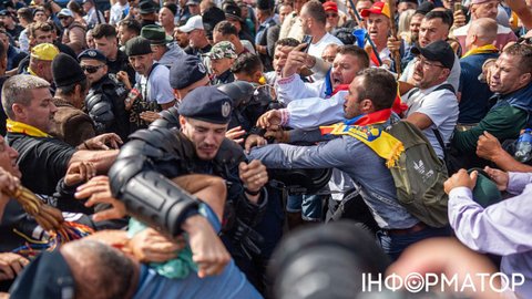 У Бухаресті протести фермерів переросли в сутички з поліцією