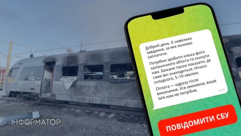 Укрзалізниця попередила про спроби ворога вербувати людей для розвідки об'єктів залізниці