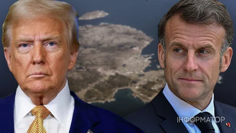 Макрон жорстко відповів на територіальні зазіхання Трампа