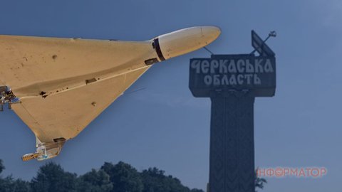 В Черкасской области из-за падения российских БПЛА пожара - повреждена инфраструктура и предприятие