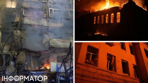 Россия атаковала Запорожье БпЛА - повреждены корпус вуза и многоэтажки, есть раненые