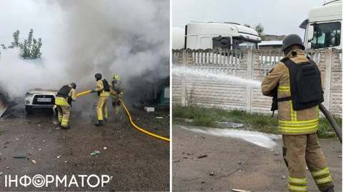 Росія атакувала АЗС під Звягелем на Житомирщині