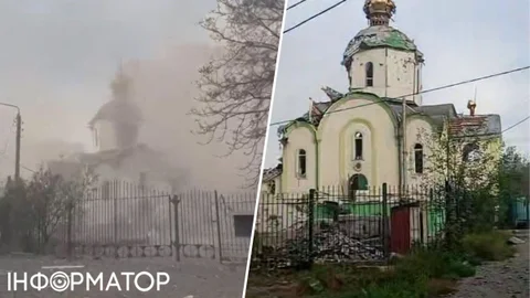 Росіяни вгатили по церкві в центрі Краматорська