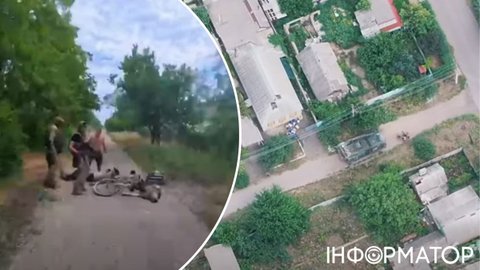 В Дружковке РФ атаковала дроном двух гражданских, которые везли воду на велосипедах – один погиб, другого спасли ВСУ