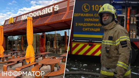 Росія завдала удару по складу McDonald's у Київській області
