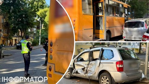 Масштабна ДТП у центрі Одеси — маршрутка зіткнулася з трьома авто, постраждали 9 людей