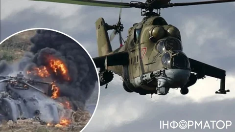 У Воронезькій області Росії розбився військовий гелікоптер - екіпаж загинув