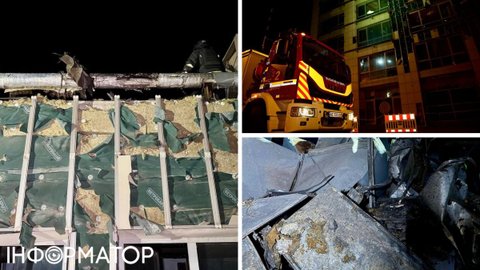 Россияне повторно атаковали бизнес-центр в центре Днепра, по которому уже били в начале недели