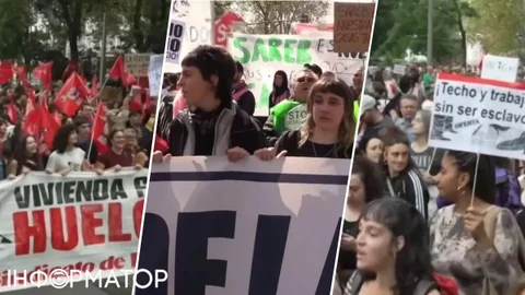 В Іспанії десятки тисяч людей вийшли на протести за доступне житло