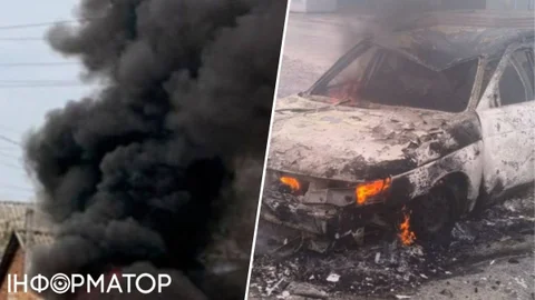 Россияне ударили дроном по гражданскому авто на Харьковщине - ранены два человека