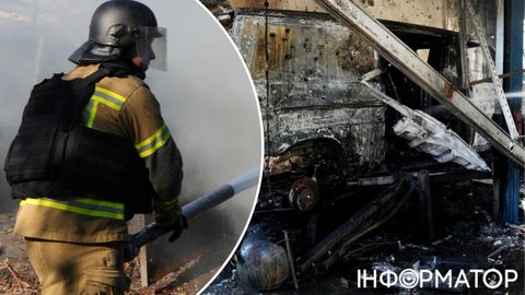 РФ ударила Бандеролями по Миколаєву - пошкоджені склади й автівки, є постраждалий