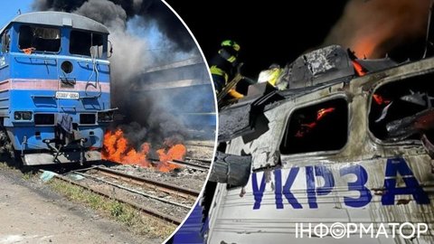 Україна майже вичерпала резерв локомотивів через удари РФ - пошкоджено або знищено понад 500 - FT
