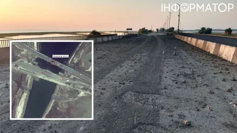 Чонгарський автомобільний міст обвалився після нових атак - супутникові знімки