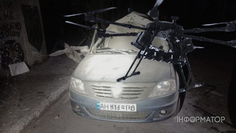 Росіяни ввечері вдарили дроном по авто в Краматорську - загинули ще двоє людей