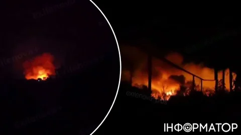 На окупованій Луганщині після ударів спалахнули місця дислокації російських військових