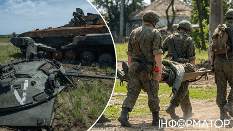 В прошлом месяце Россия потеряла на поле боя в десять раз больше военных, чем Украина - чиновник НАТО в комментарии Bloomberg