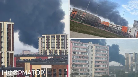 В Ростовской области РФ вспыхнул пожар на заводе Аксайкардандеталь – горят складские помещения