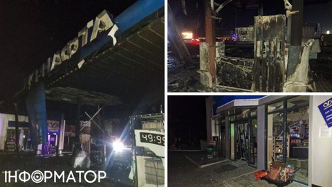 Дрон вперше атакував АЗС Ukrnafta на Хмельниччині - поранено працівника