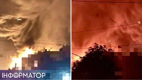 Росіяни вдарили по приватному підприємству в Запоріжжі - спалахнула пожежа